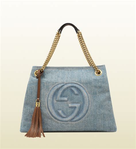 buy gucci shoulder bag|gucci denim shoulder bag.